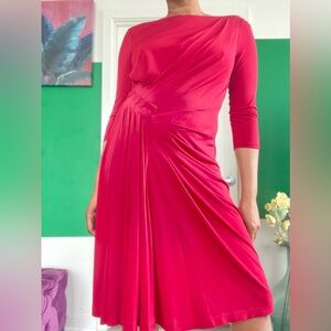 Maggie London Red Cocktail Dress